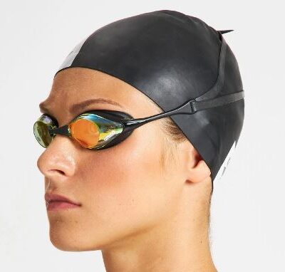 Arena Cobra Swipe Mirror Black Gold