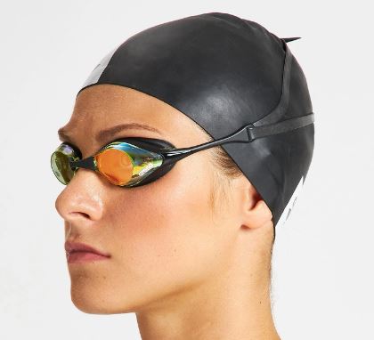 Arena Cobra Swipe Mirror Black Gold