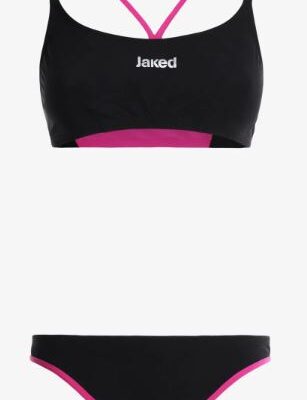 Jaked 2 pezzi Firenze Nero-Fucsia