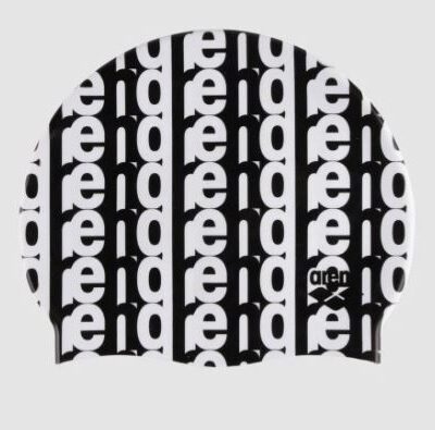 ARENA CUFFIA DA PISCINA TEAM STRIPE MONOGRAM