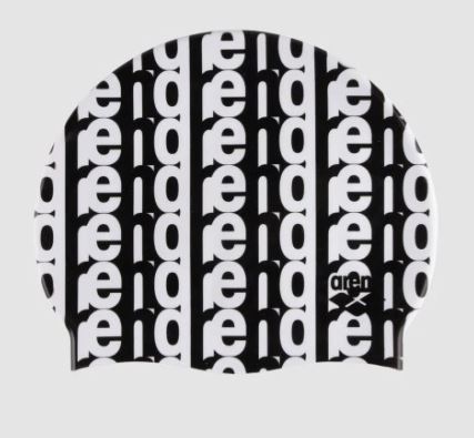ARENA CUFFIA DA PISCINA TEAM STRIPE MONOGRAM