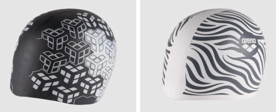 Arena Cuffia in Silicone CAMO KIKKO- ZEBRA