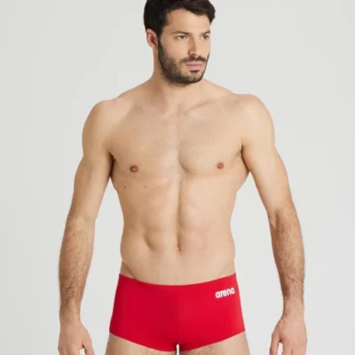 Arena Solid Low Waist Blue Red